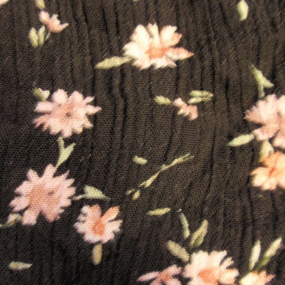 Torrid ditzy floral crinkle cut gauze puff sleeve peasant dress size 2X - Picture 10 of 15